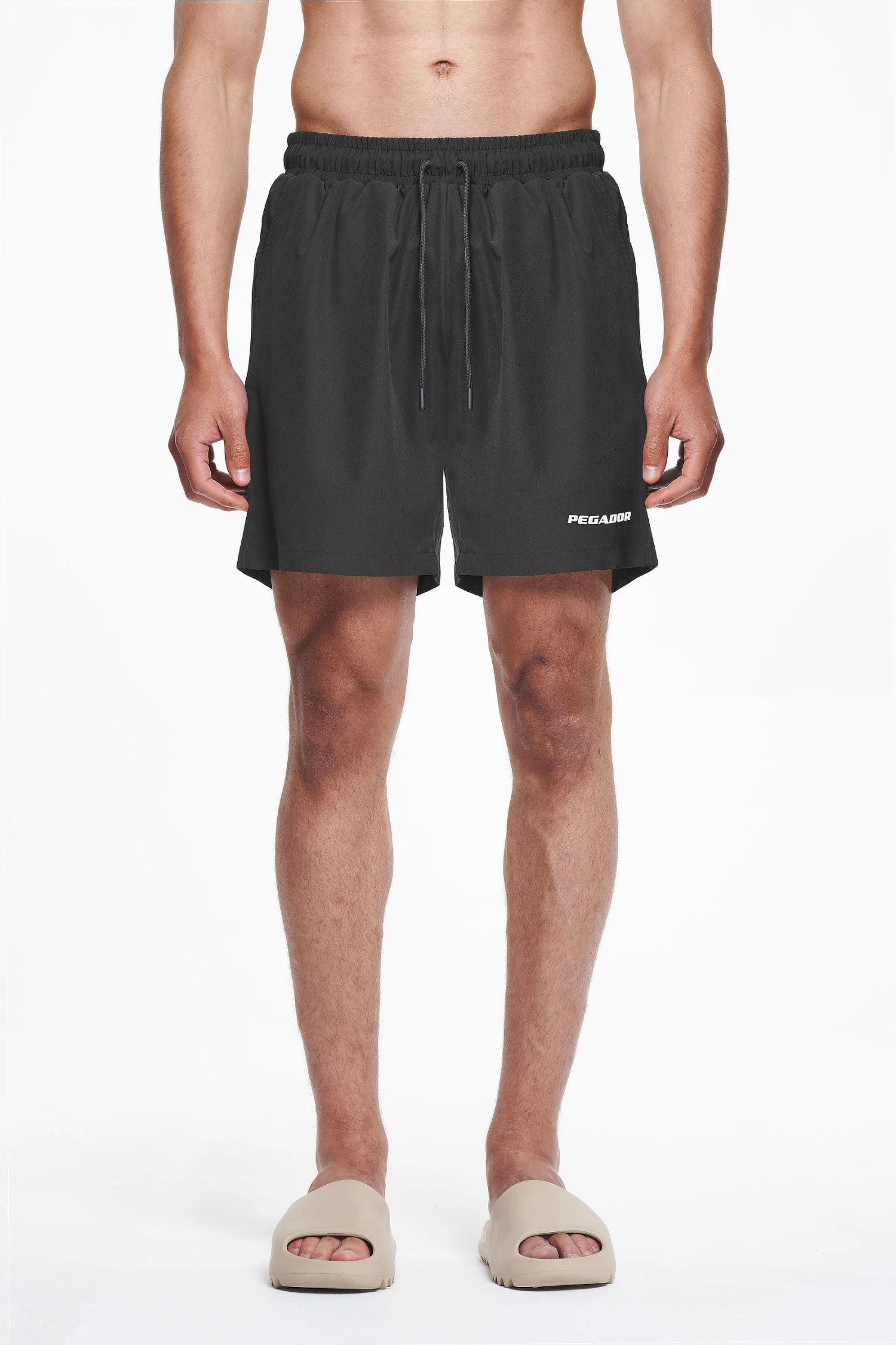 Logo Swim Shorts Black Ink 1 Logo Swim Shorts Black Ink