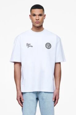 Talbot Oversized Tee White -Pegador Sale Store PEGADOR FINER THINGS ECOMMERCE MALE DAY 241104