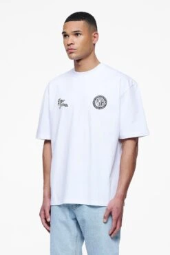 Talbot Oversized Tee White -Pegador Sale Store PEGADOR FINER THINGS ECOMMERCE MALE DAY 241108