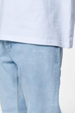 Kelton Straight Jeans Washed Light Blue -Pegador Sale Store PEGADOR FINER THINGS ECOMMERCE MALE DAY 241132