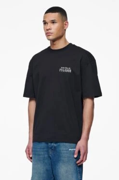 Leander Oversized Tee Black -Pegador Sale Store PEGADOR FINER THINGS ECOMMERCE MALE DAY 241534
