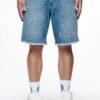 Elder Jeans Shorts Washed Vintage Blue -Pegador Sale Store PEGADOR FINER THINGS ECOMMERCE MALE PANTS0587