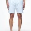 Manett Striped Swim Shorts Riviera Blue White -Pegador Sale Store PEGADOR FINER THINGS ECOMMERCE MALE PANTS0651