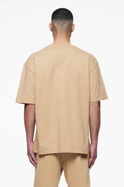 Logo Oversized Tee Vintage Washed Espresso Gum -Pegador Sale Store PEGADOR FINER THINGS ECOMMERCE MALE39508