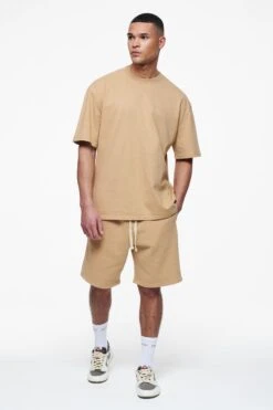 Logo Heavy Sweat Shorts Vintage Washed Espresso Gum -Pegador Sale Store PEGADOR FINER THINGS ECOMMERCE MALE39513 8a303c26 d203 4081 9d17 203c63487987