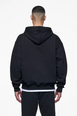 Logo Oversized Sweat Jacket Black Gum -Pegador Sale Store PEGADOR FINER THINGS ECOMMERCE MALE39907