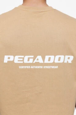 Colne Logo Oversized Tee Vintage Washed Espresso -Pegador Sale Store PEGADOR FINER THINGS ECOMMERCE MALE40101