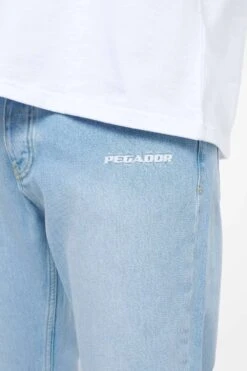 Abott Wide Jeans Washed Blue -Pegador Sale Store PEGADOR TRUST THE PROCESS ECOMMERCE MALE25643