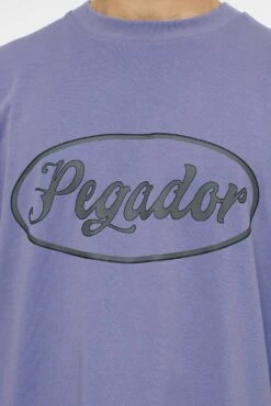 West Oversized Tee Vintage Washed Magic Violet -Pegador Sale Store PEGADOR TRUST THE PROCESS ECOMMERCE MALE26989 1