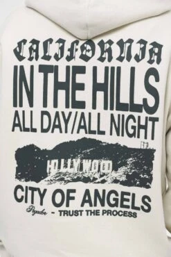 Wallace Oversized Hoodie Vintage Washed Angels Cream -Pegador Sale Store PEGADOR TRUST THE PROCESS ECOMMERCE MALE27057