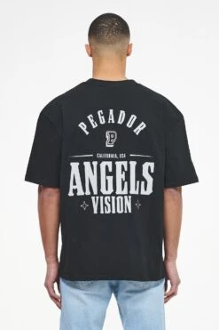 Salal Oversized Tee Vintage Washed Black Ink