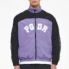 Ascot Track Jacket Black Magic Violet