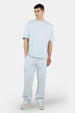 Logo Wide Sweat Pants Washed Dream Blue White -Pegador Sale Store PGDR 1102 578004 104 1