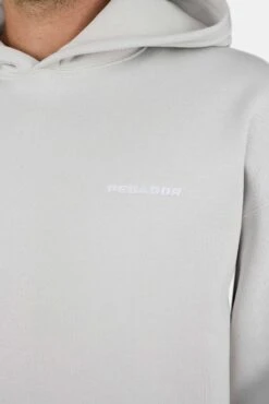 Logo Oversized Hoodie Washed Pure Grey White 9 Logo Oversized Hoodie Washed Pure Grey White -Pegador Sale Store PGDR 1103 582 004 189