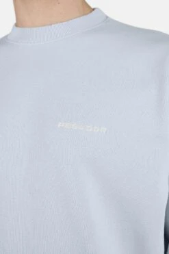 Logo Oversized Sweater Washed Dream Blue White 7 Logo Oversized Sweater Washed Dream Blue White -Pegador Sale Store PGDR 1104 578 004 LOGO OVERSIZED SWEATER WASHED DREAM BLUE WHITE 2058 1