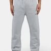Logo Wide Sweat Pants Heather Grey Black 11 Logo Wide Sweat Pants Heather Grey Black -Pegador Sale Store PGDR 1148 224001 3