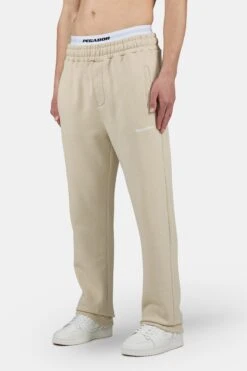Logo Wide Sweat Pants Washed Light Beige White 7 Logo Wide Sweat Pants Washed Light Beige White -Pegador Sale Store PGDR 1148 487 004 LOGO WIDE SWEAT PANTS WASHED LIGHT BEIGE WHITE 2641