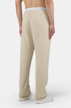 Logo Wide Sweat Pants Washed Light Beige White 8 Logo Wide Sweat Pants Washed Light Beige White -Pegador Sale Store PGDR 1148 487 004 LOGO WIDE SWEAT PANTS WASHED LIGHT BEIGE WHITE 2642