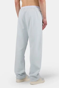 Logo Wide Sweat Pants Washed Dream Blue White -Pegador Sale Store PGDR 1148 578004 86