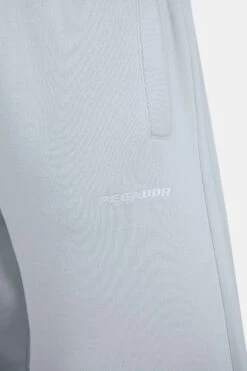 Logo Wide Sweat Pants Washed Dream Blue White -Pegador Sale Store PGDR 1148 578004 89