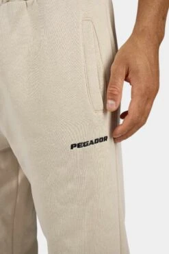 Logo Wide Sweat Pants Washed Stone Black -Pegador Sale Store PGDR 1148 609 001 Logo Wide Sweat Pants Washed Stone Black 0067
