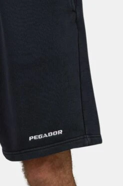Logo Heavy Sweat Shorts Vintage Black White -Pegador Sale Store PGDR 1569 065 004 219