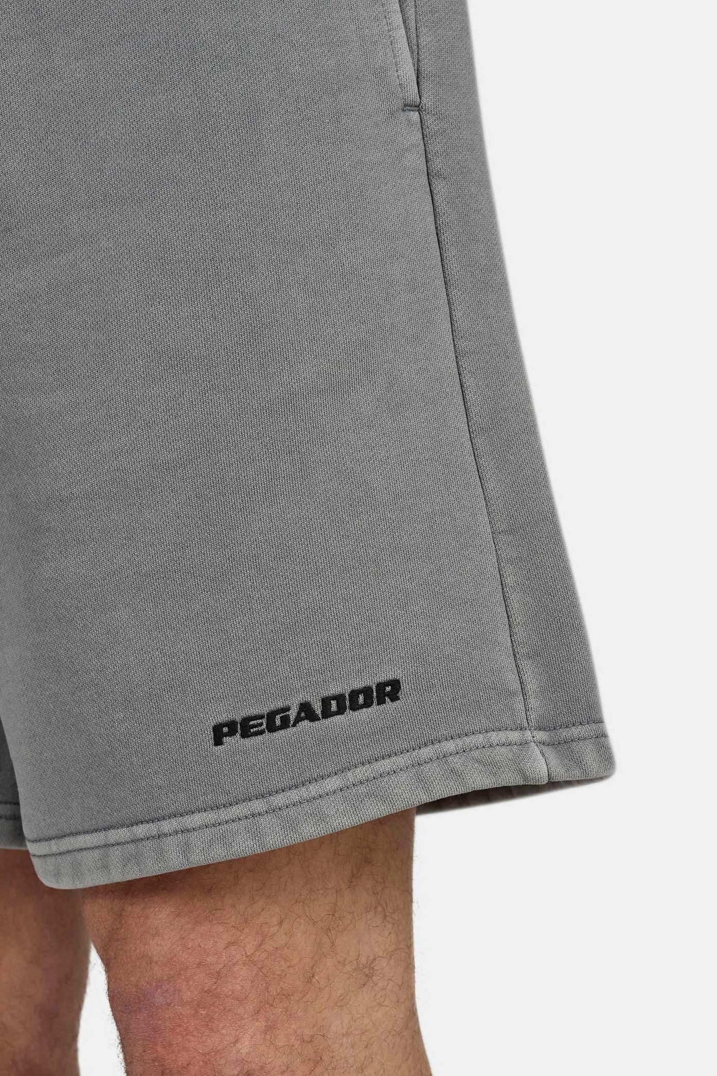 Logo Heavy Sweat Shorts Vintage Grey - Image 5