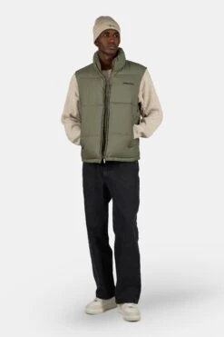 Landin Puffer Vest Mud Olive -Pegador Sale Store PGDR 1910 463 Landin Puffer Vest Mud Olive 1307