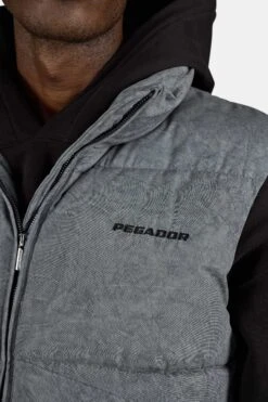 Landin Puffer Vest Concrete Grey -Pegador Sale Store PGDR 1910 595 Landin Puffer Vest Concrete Grey 1056