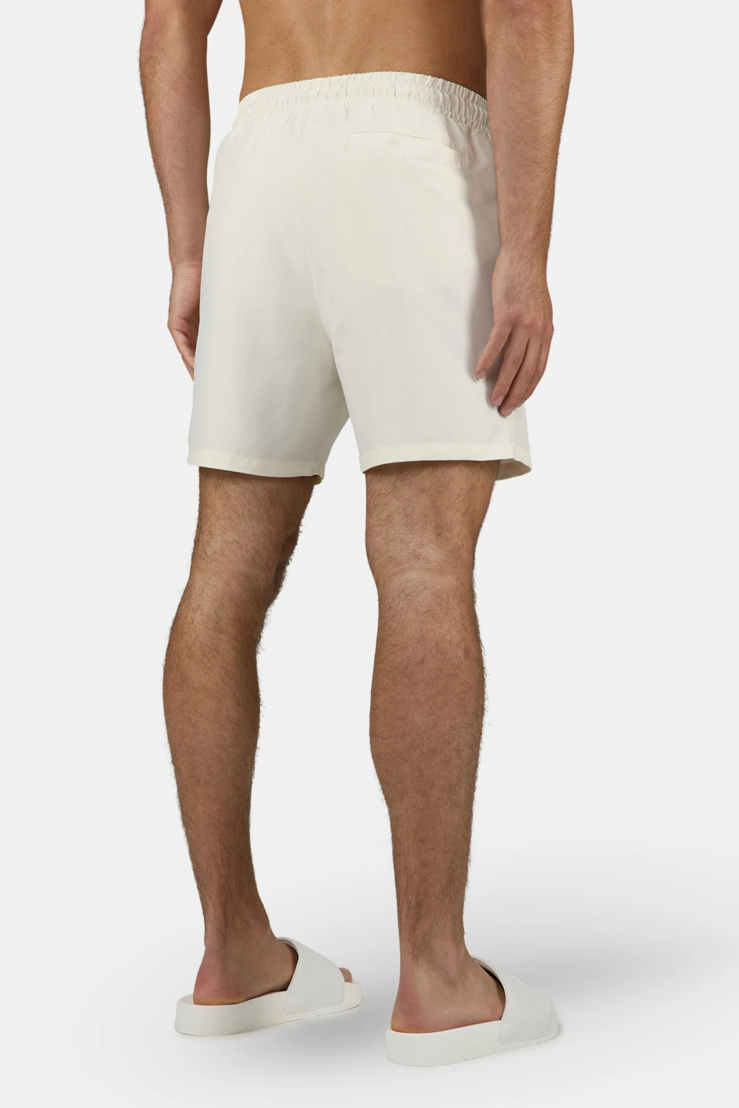 Logo Swim Shorts Unbleached White 4 Logo Swim Shorts Unbleached White - Image 4