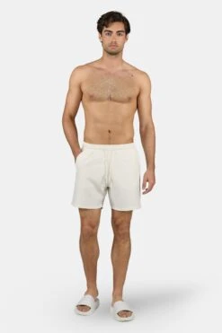 Logo Swim Shorts Unbleached White 6 Logo Swim Shorts Unbleached White -Pegador Sale Store PGDR 2389 352 004 Logo Swim Shorts Unbleached White 1977