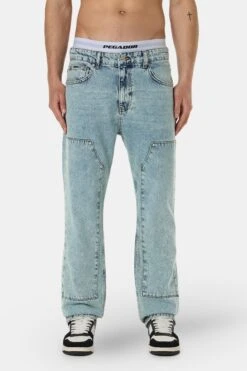 Vinto Carpenter Jeans Sand Washed Blue