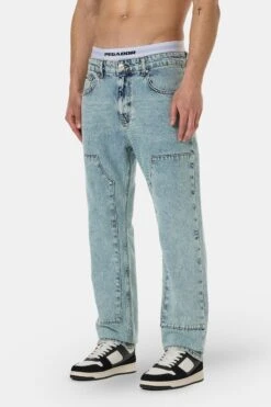 Vinto Carpenter Jeans Sand Washed Blue -Pegador Sale Store PGDR 3074 082 Vinto Carpenter Jeans Sand Washed Blue 678