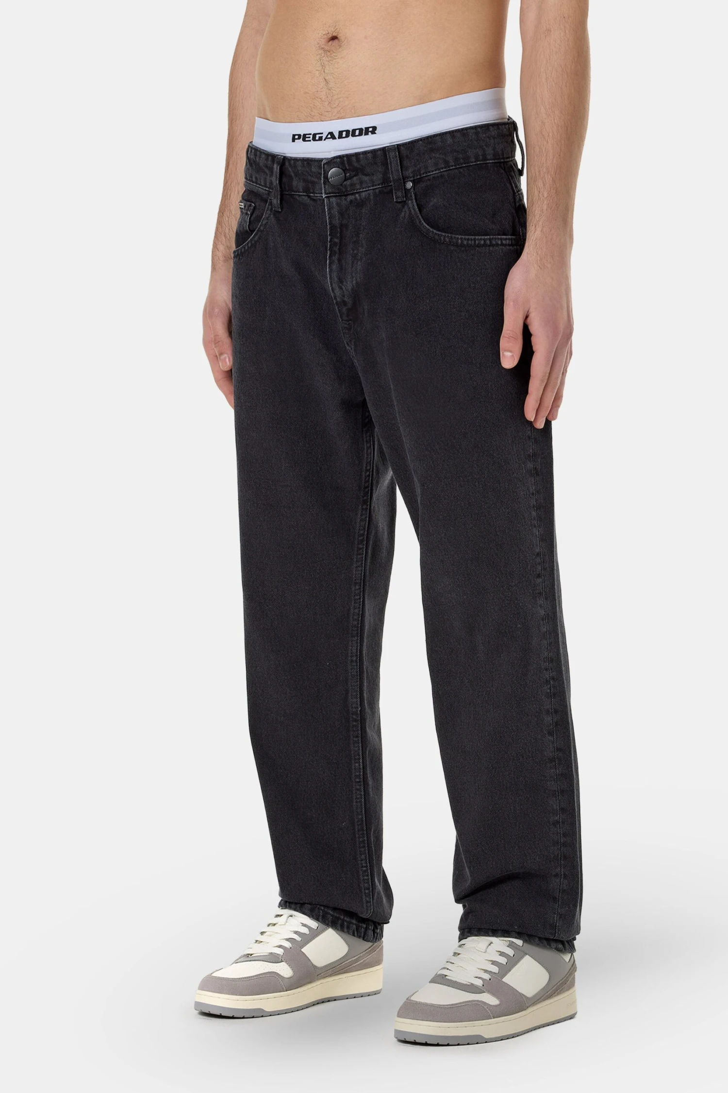 Baures Straight Jeans Washed Black 3 Baures Straight Jeans Washed Black - Image 3