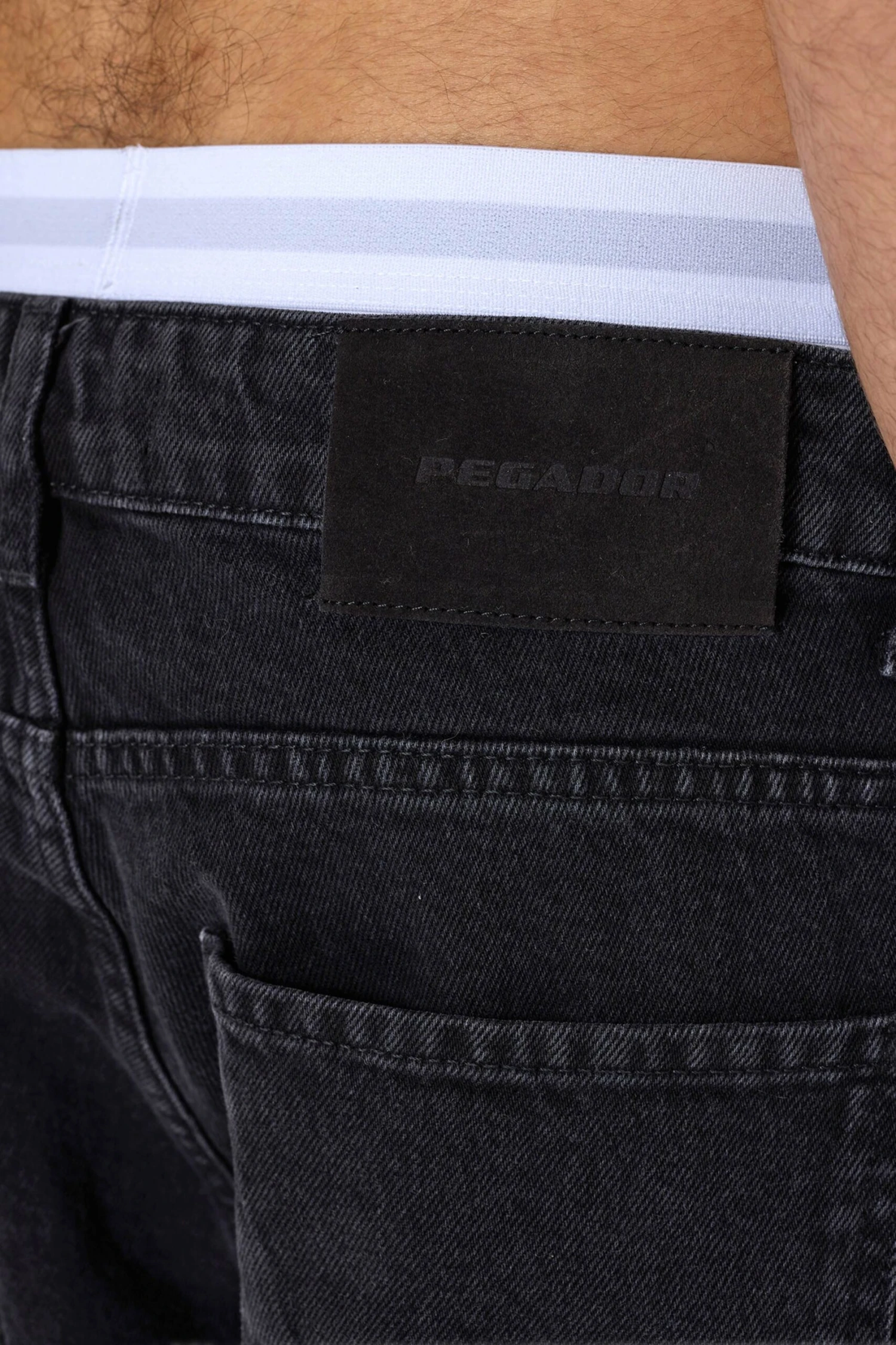 Baures Straight Jeans Washed Black 6 Baures Straight Jeans Washed Black - Image 6