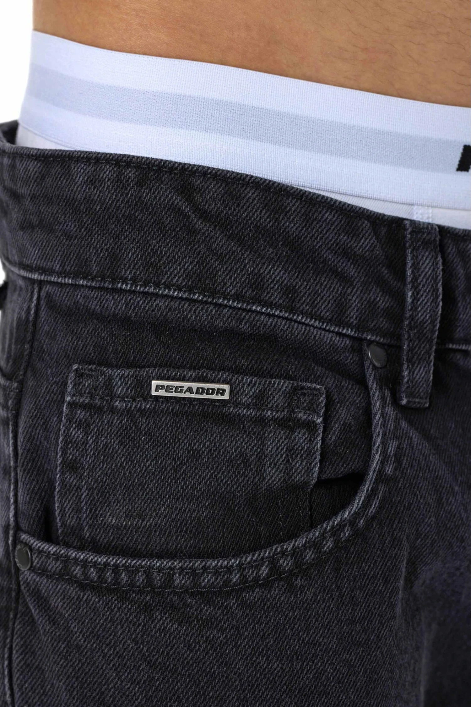 Baures Straight Jeans Washed Black 5 Baures Straight Jeans Washed Black - Image 5