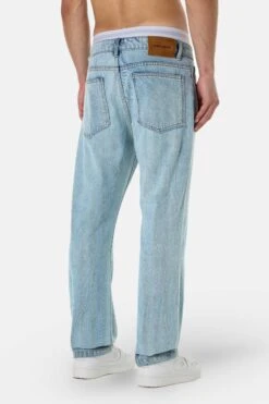 Baures Straight Jeans Washed Light Blue 9 Baures Straight Jeans Washed Light Blue -Pegador Sale Store PGDR 3076 076 Baures Straight Jeans Washed Light Blue 1099 1