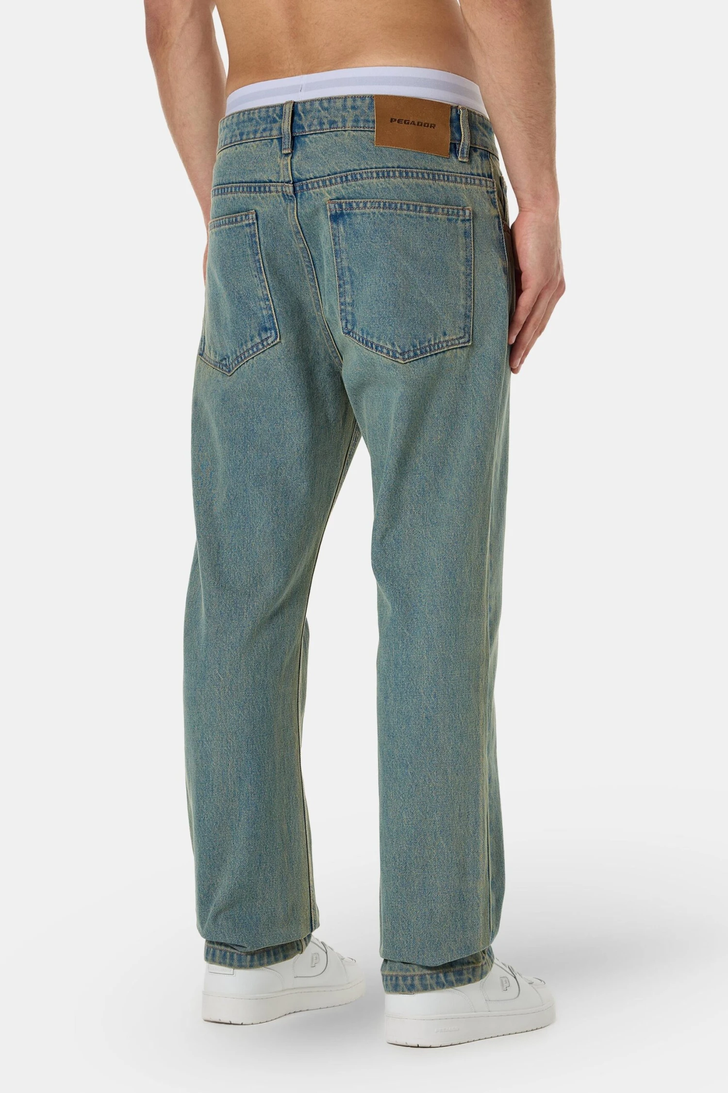 Baures Straight Jeans Washed Vintage Blue 4 Baures Straight Jeans Washed Vintage Blue - Image 4
