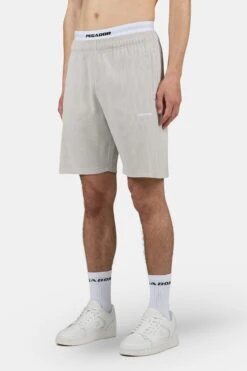 Troy Plissee Shorts Pure Grey