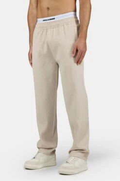 Troy Plissee Pants Light Beige