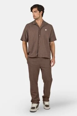 Libco Structured Knit Wide Pants Washed Cozy Brown Unbleached -Pegador Sale Store PGDR 3618 576 352 Libco Structured Knit Shirt Washed Cozy Brown Unbleached 534 bee7fcf8 5acd 404c ad0e 9cf8d2f65710