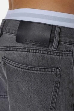 Barrow Wide Baggy Jeans Washed Anthracite -Pegador Sale Store PGDR 3755 478 Barrow Wide Baggy Jeans Washed Anthracite 1790