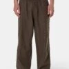 Ashton Parachute Pants Dark Brown