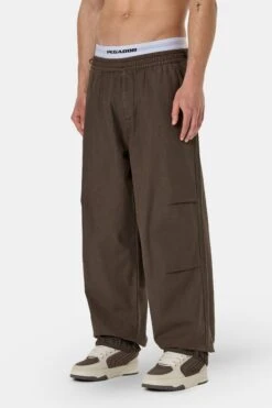 Ashton Parachute Pants Dark Brown 8 Ashton Parachute Pants Dark Brown -Pegador Sale Store PGDR 4110 462 Ashton Parachute Pants Dark Brown 918