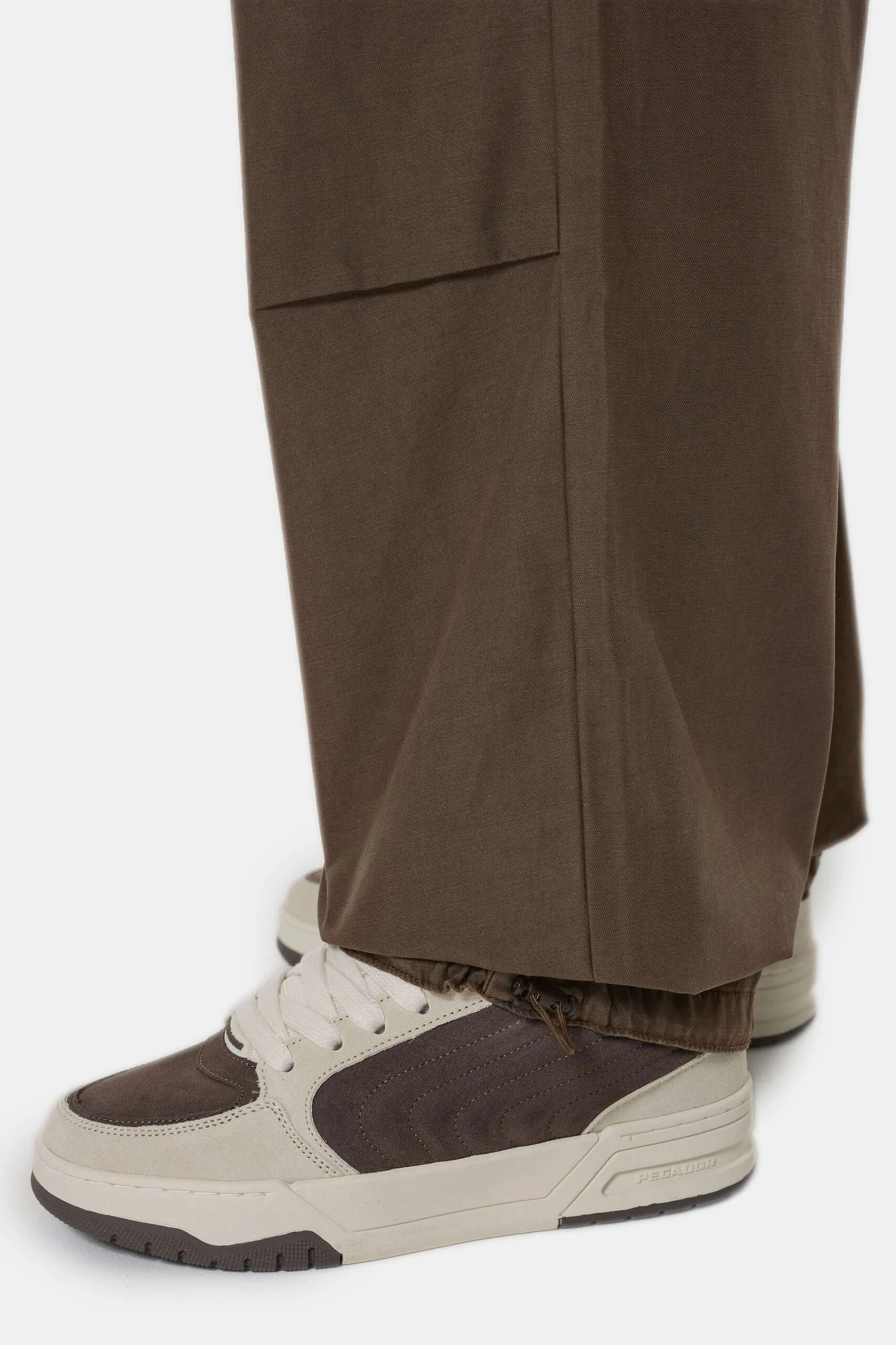 Ashton Parachute Pants Dark Brown 5 Ashton Parachute Pants Dark Brown - Image 5