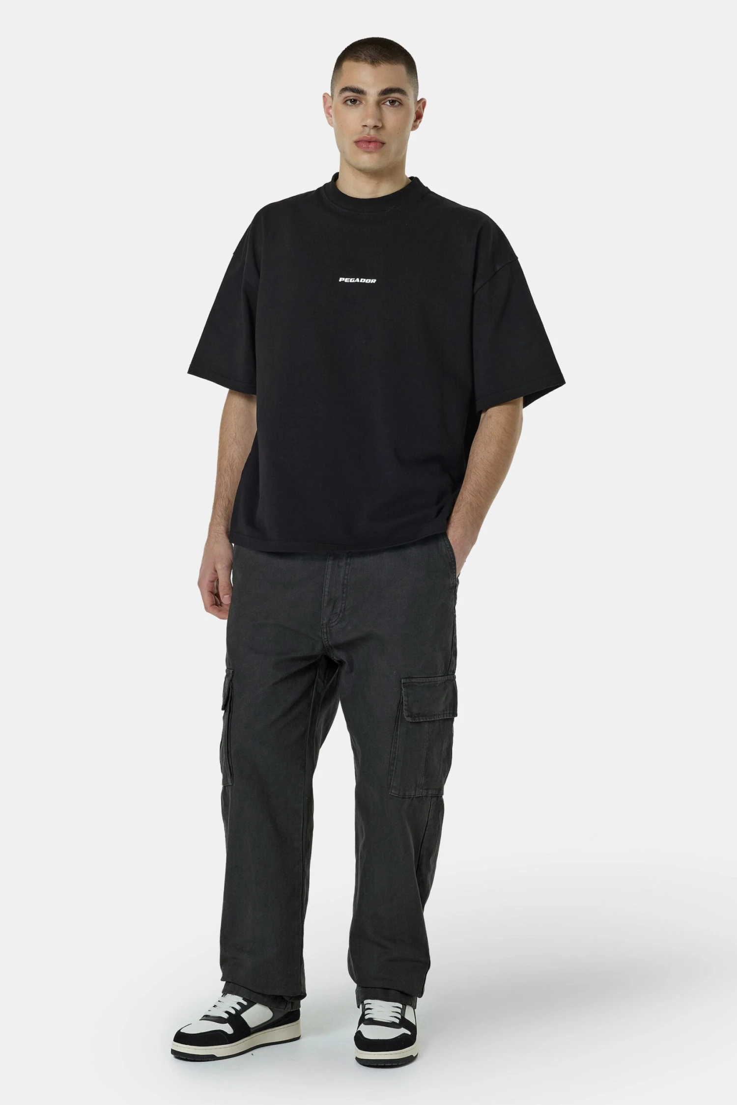 Waymir Cargo Pants Dark Grey 2 Waymir Cargo Pants Dark Grey - Image 2