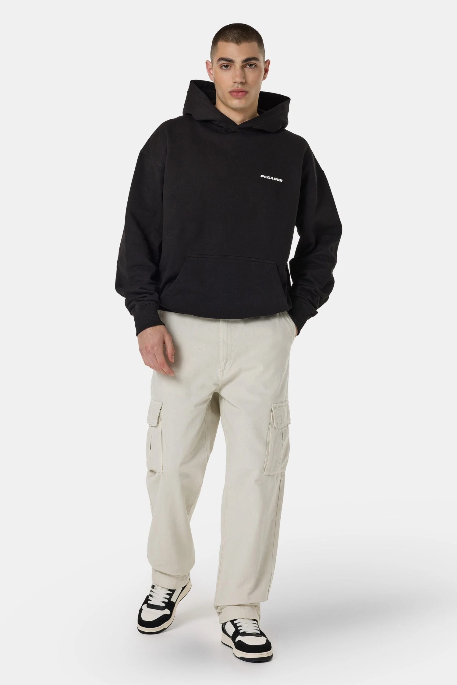 Waymir Cargo Pants Cream 2 Waymir Cargo Pants Cream - Image 2