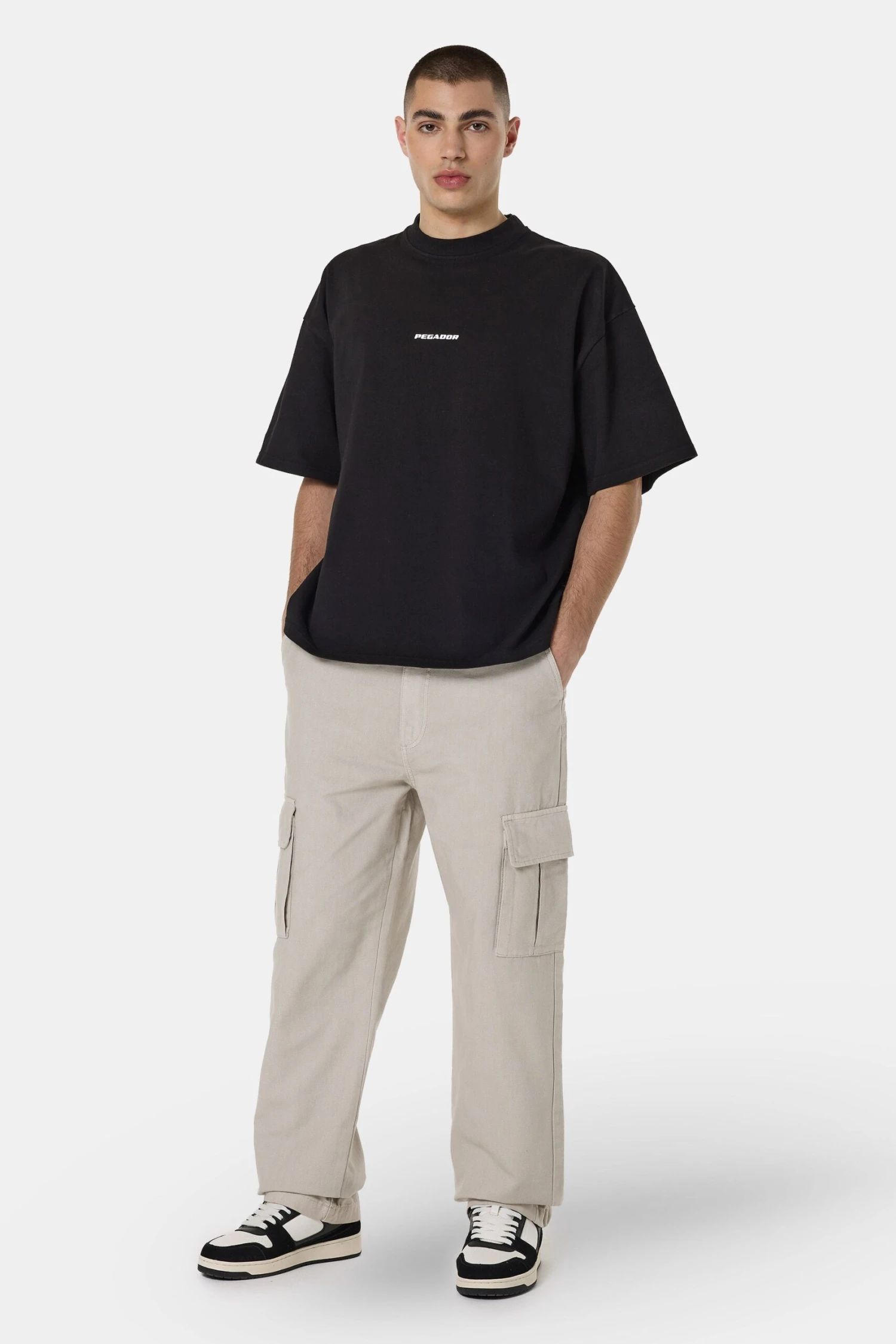 Waymir Cargo Pants Light Grey 2 Waymir Cargo Pants Light Grey - Image 2