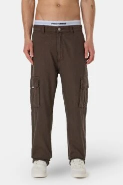 Waymir Cargo Pants Dark Brown