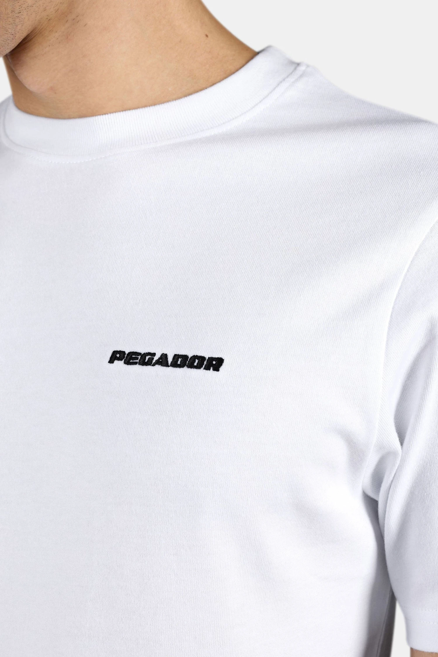 Logo Slim Tee White Black 5 Logo Slim Tee White Black - Image 5